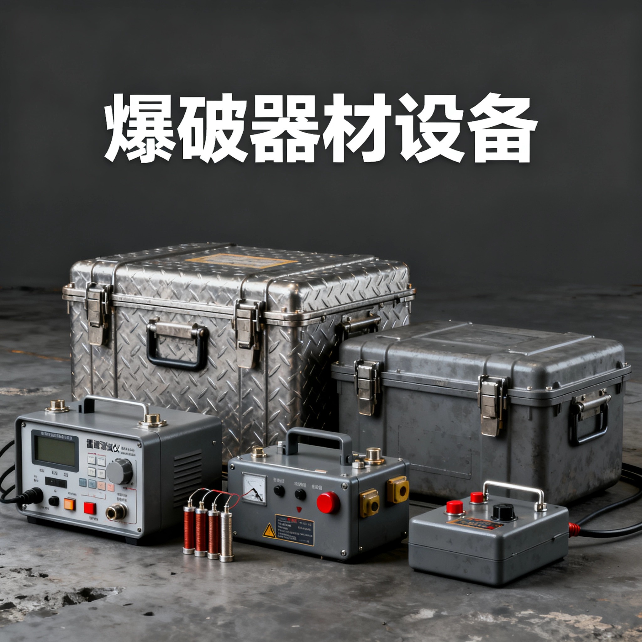 十月田镇爆破工程师的“兵器库”：常用器材一册通